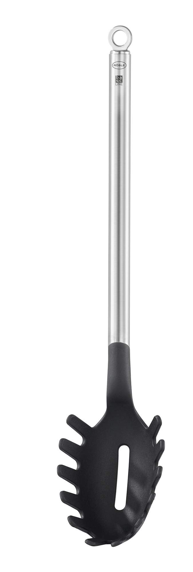 Rösle Basics Line Spaghetti Server with 12 in. Stainless Steel Handle - Image 1