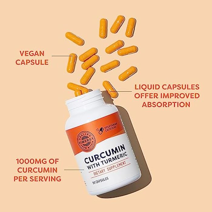 Vimergy Curcumin with Turmeric Supplement, 1000mg Curcumin Extract/Serving – Liquid Capsules - Non-GMO, Gluten-Free, Kosher, Vegan & Paleo Friendly Turmeric Curcumin Supplement - Image 3