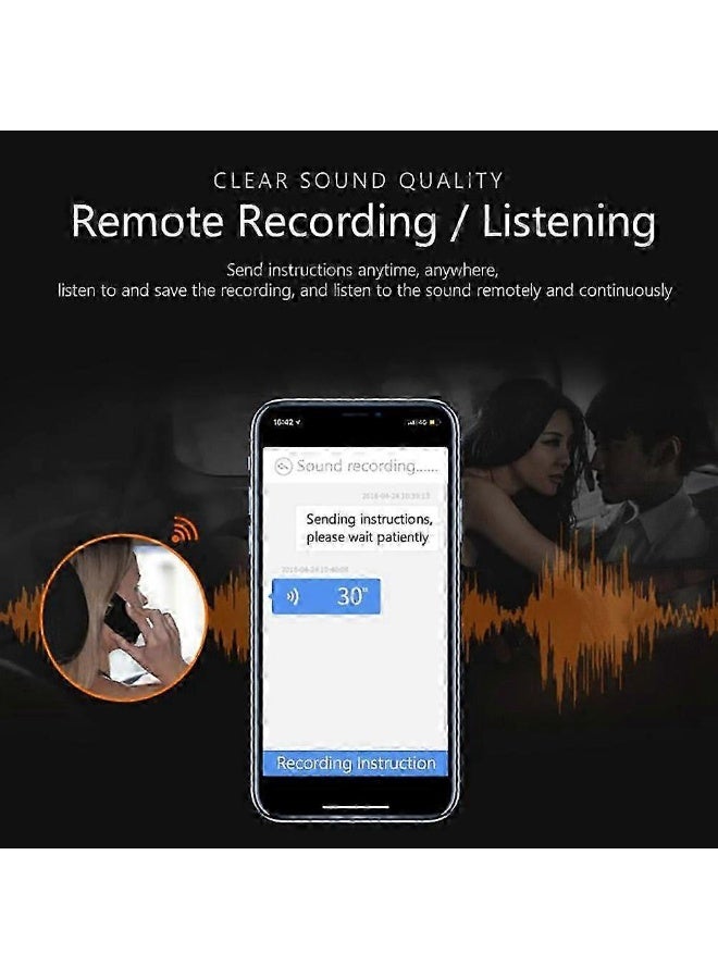 Terabyte جهاز تتبع GPS تتبع السيارة تتبع في الوقت الحقيقي مراقبة الصوت موقع صغير صدمة وتوصيل أسود - Image 3