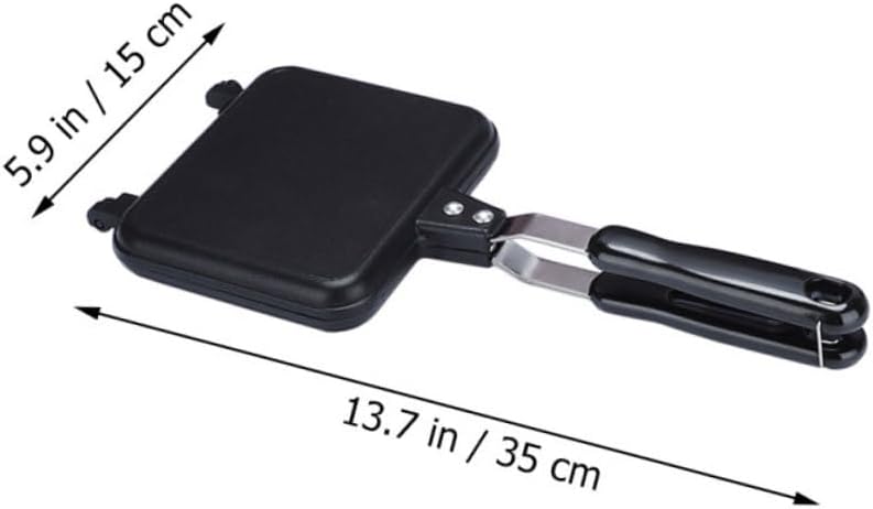 Wear resistant upgraded material PRETYZOOM Non-stick Double-sided Pan Sandwich Bread Frying Easy-clean Space-saving Home Cooking Accessory Odor resistant Priority based order prep All consumer tier purchase options Dust proof Multi-hub shipment dispatch Cost effective upgraded craftsmanship Upgraded simple practical design Global flexible sizing options Continuous warehouse supply Moisture wear upgraded quality Replaceable parts Stackable design High strength upgraded material Market demand focused build Modern practical shape Global easy assemble picks Light & sturdy Daily use improved quality Certified local stock Simple multi-color universal build Long lasting universal build Daily life matching design Working day delivery service Global assorted color picks - Image 2
