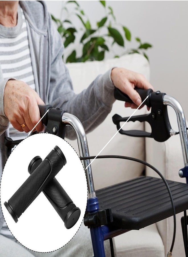 Gtziqa 2 PCS Universal Rollator Hand Grip, Wheelchair Hand Grips Anti-Slip Rolling Walker Hands Grips Replacement Parts for Rollators and Wheelchair, Rollator Walker Hands Grip for Seniors, Mobility Impaired - Image 4