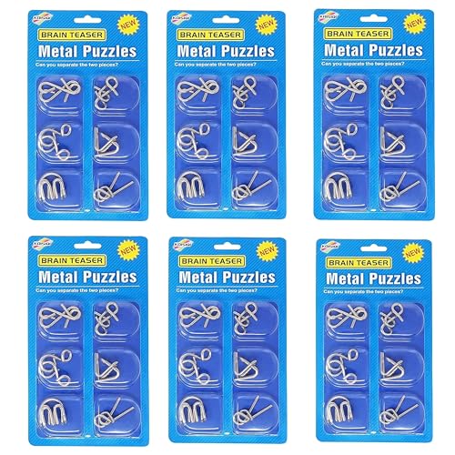 Returngifts - Pack of 6 Sets Birthday Return Gifts for Kids Party I IQ Educational Learning Game for Boys and girlsI Best Return Gifts in Bulk (Pack of 6) (Style 1) - Image 1