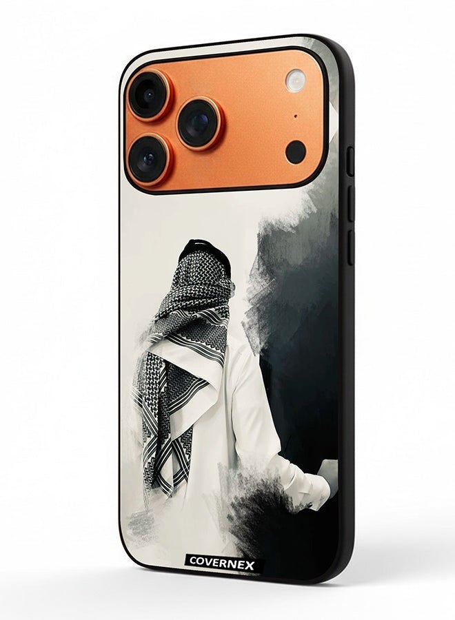 Covernex غطاء حماية لجهاز آبل آيفون 17 برو ماكس مزخرف بتصميم أحادي اللون بسيط - Image 1