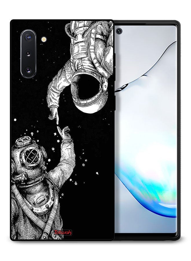 Tolwak Samsung Galaxy Note 10 4G Protective Case Cover Astronauts - Image 1