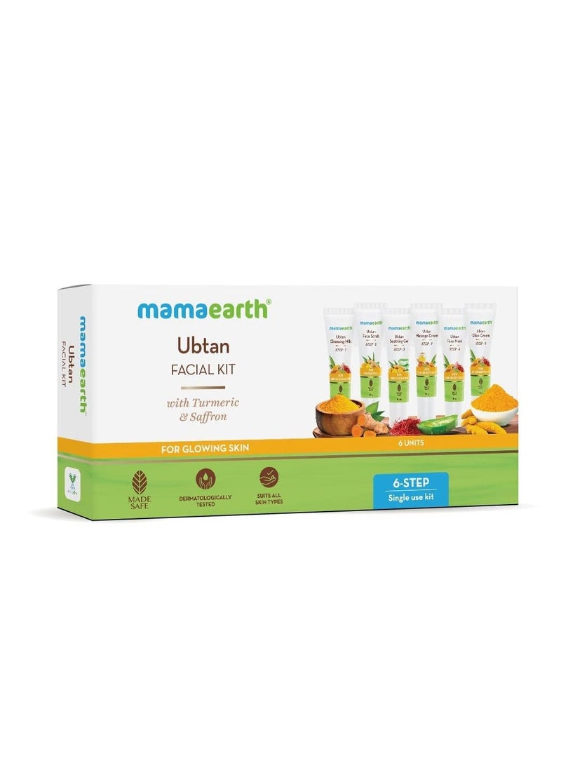 Mamaearth Ubtan Facial Kit for Glowing Skin 60 g - Image 2