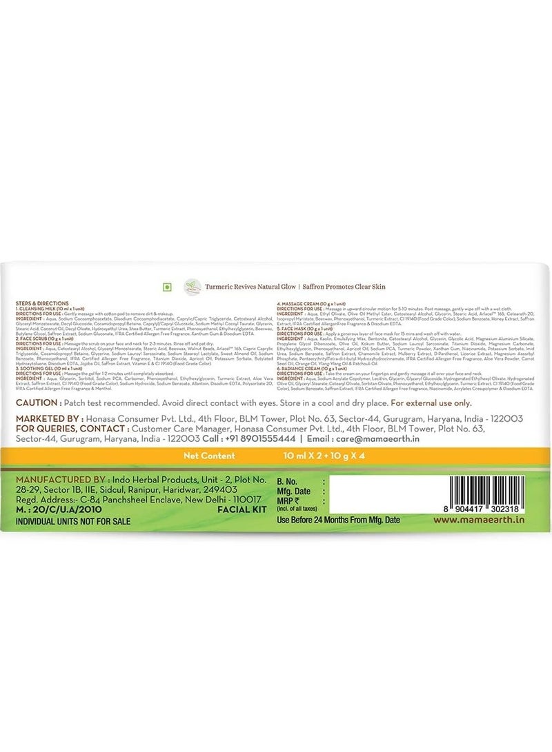 Mamaearth Ubtan Facial Kit for Glowing Skin 60 g - Image 3
