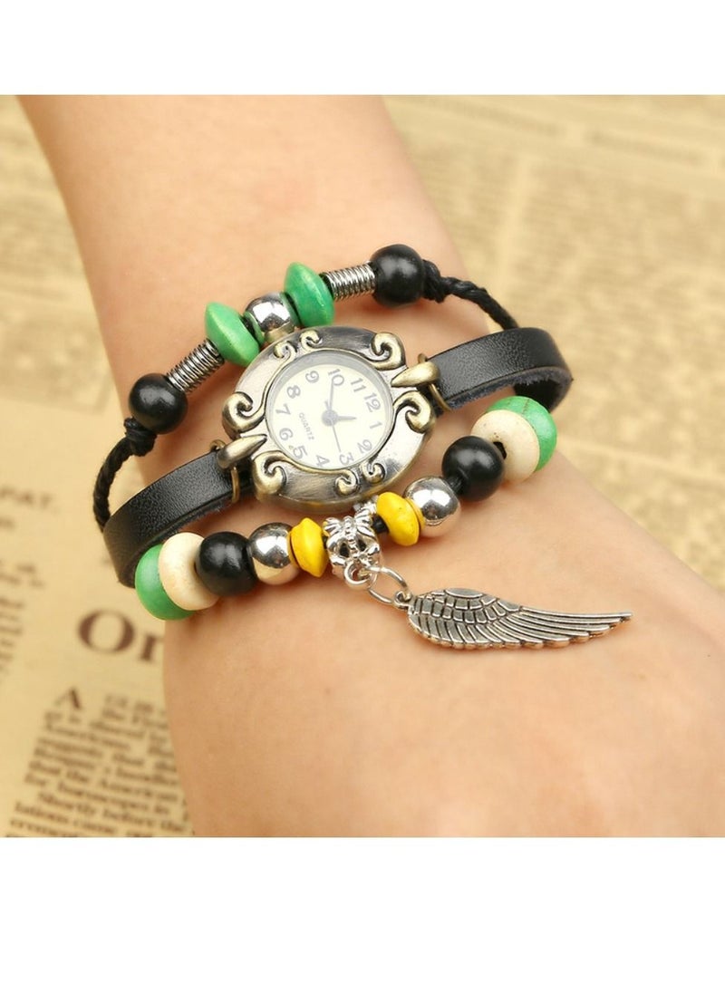 QUARTZ Wrist Band Watches for Women Retro Punk  - Image 2