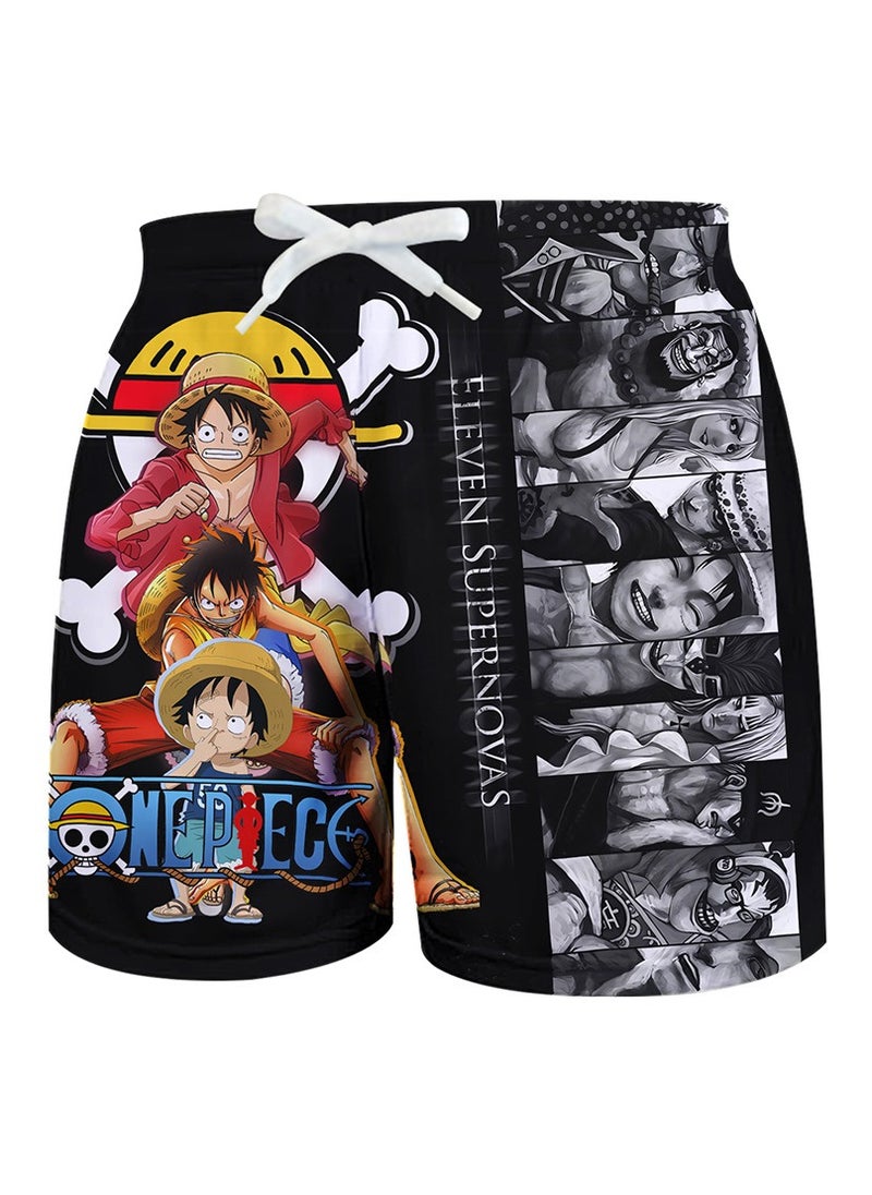 KUYING Summer One Piece Loose Home Five Guarter Shorts  - Image 1
