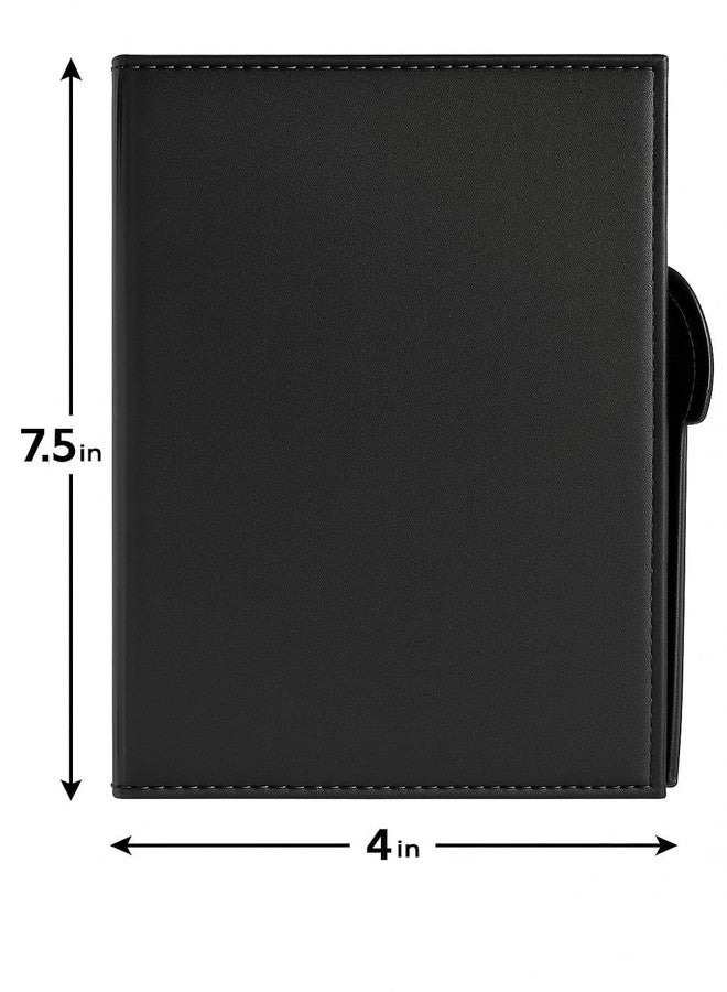 COI Memo Note Pad|Memo Note Book with Sticky Notes & Clip Holder in Diary Style (Orange) - Image 5