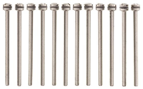 EURO TOOL Miniature Screw Mandrel, Plain, 3/32 Inch, Pack of 12 | BRS-274.00 - Image 5