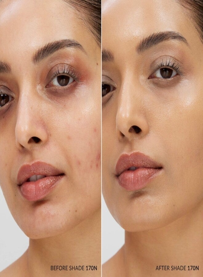 ريفي كريم أساس مرطب للبشرة من ريفي، بتركيبة جل مرطبة مع حمض الهيالورونيك، رقم 170N - لون فاتح إلى متوسط ​​مع درجات زيتونية محايدة، خفيف الوزن، 30 مل - Image 3