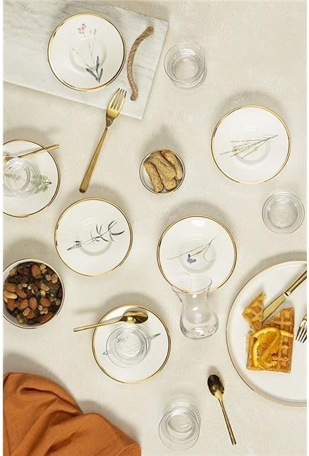 Botanical Tea Set for 6 People