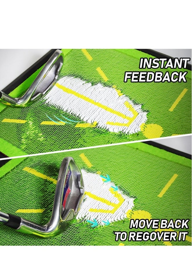 Generic Premium Interactive Golf Swing Training Mat with Visual Guidance, Perfect for Indoor and Outdoor Practice, Enhance Your Swing Analysis Today  - Image 3