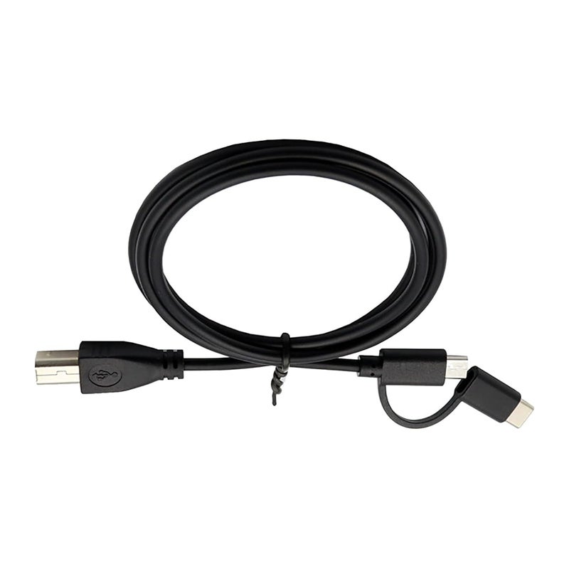 1m / 1.5m / 2m USB/Type C to USB B OTG Cable Male to Male Connector Printer Date Line Extension Cord Wire Printer Scanner Cable - Image 5