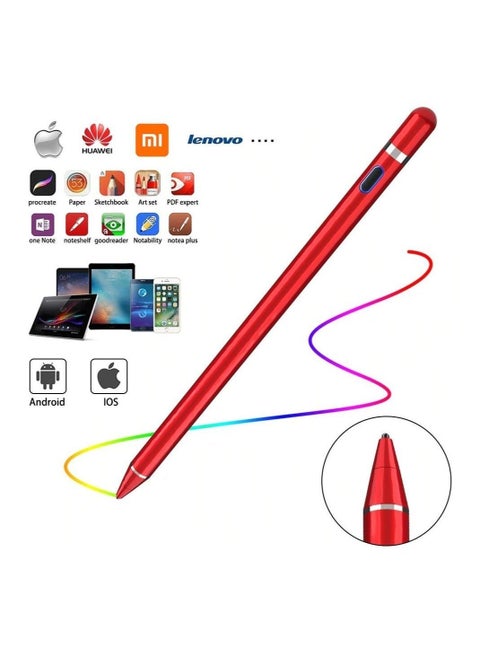 Active Stylus Pen with Palm Rejection for Precise Writing/Drawing Compatible with Apple iPad
