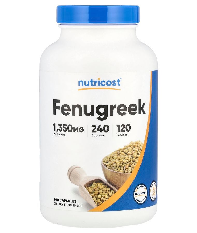 Fenugreek 240 Capsules (675 mg per Capsule)
