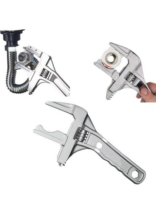 Universal Adjustable 6 68mm Opening Capacity Doubleended Wrench Reversible Jaw Pipe Wrench OpenEnded Hex Spanner Plumbing Hand Tools for MultiFunction Pipe nuts bolts Opening Socket Wrench - pzsku/Z6A57A96BC98381A14415Z/45/1746633665/f746d204-580c-4fc2-bc4a-244f0de09cc8
