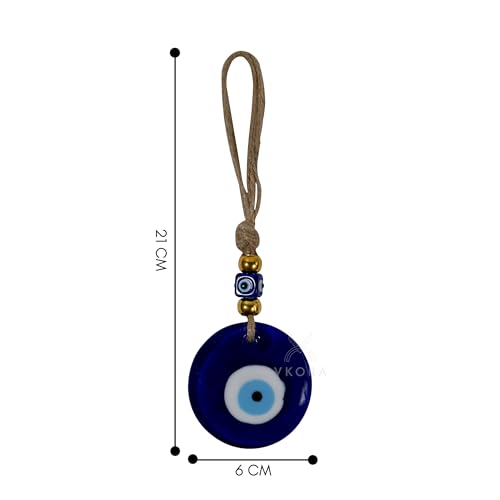 VKORA Handmade Turkish Evil Eye Hanging with Beads for Decoration of Home Shop Office Garden (2GB6) - Image 4