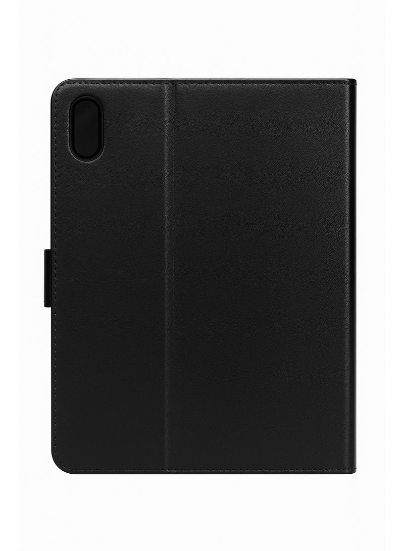 Premium Tablet Case for Honor Pad X9 / Honor Pad X8a – Full Protection Against Drops and Scratches with Card Holder and Practical Stand – Elegant Black Color - Image 3