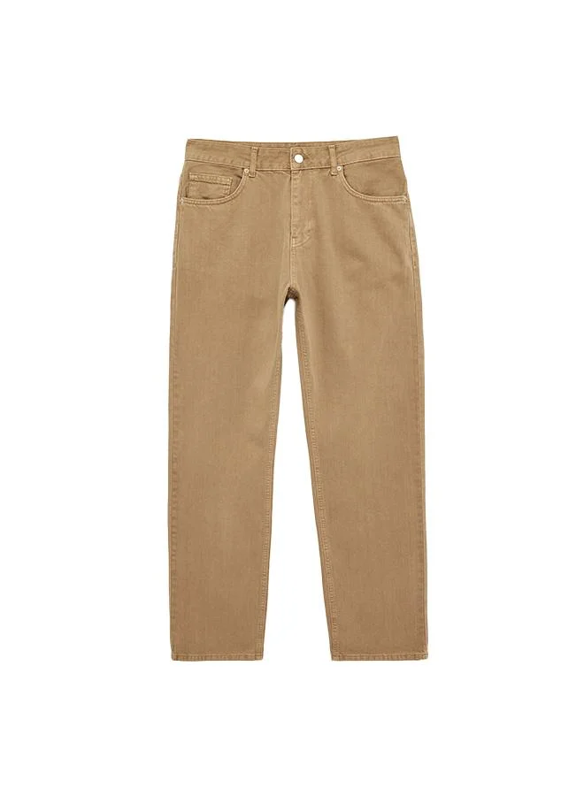 كوتون Vintage Straight Fit Jeans