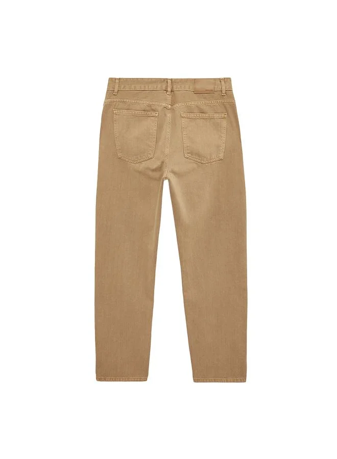 كوتون Vintage Straight Fit Jeans
