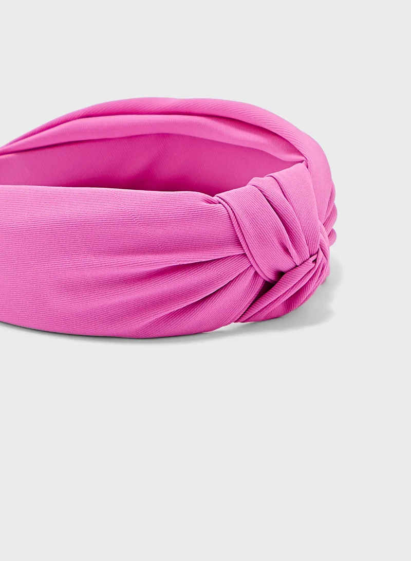 جينجر Knot Detail Headband