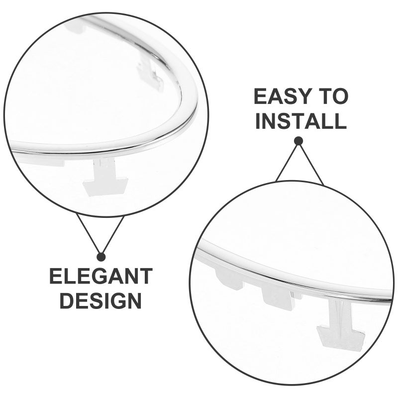 حلقات تنفيس الهواء المزخرفة متوافقة مع التركيز على إطار تنفيس Car Cover - Image 3