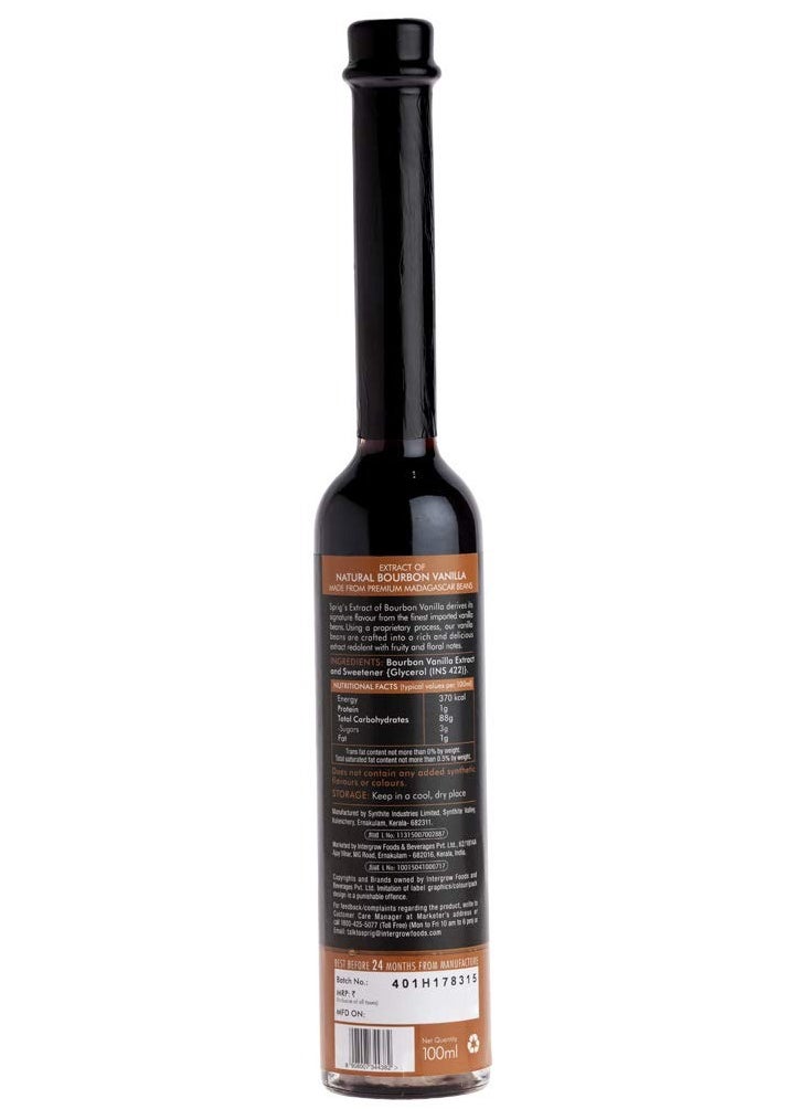 S P R I G - S P R I G Extract of Natural Bourbon Vanilla, 100 ml - Image 1