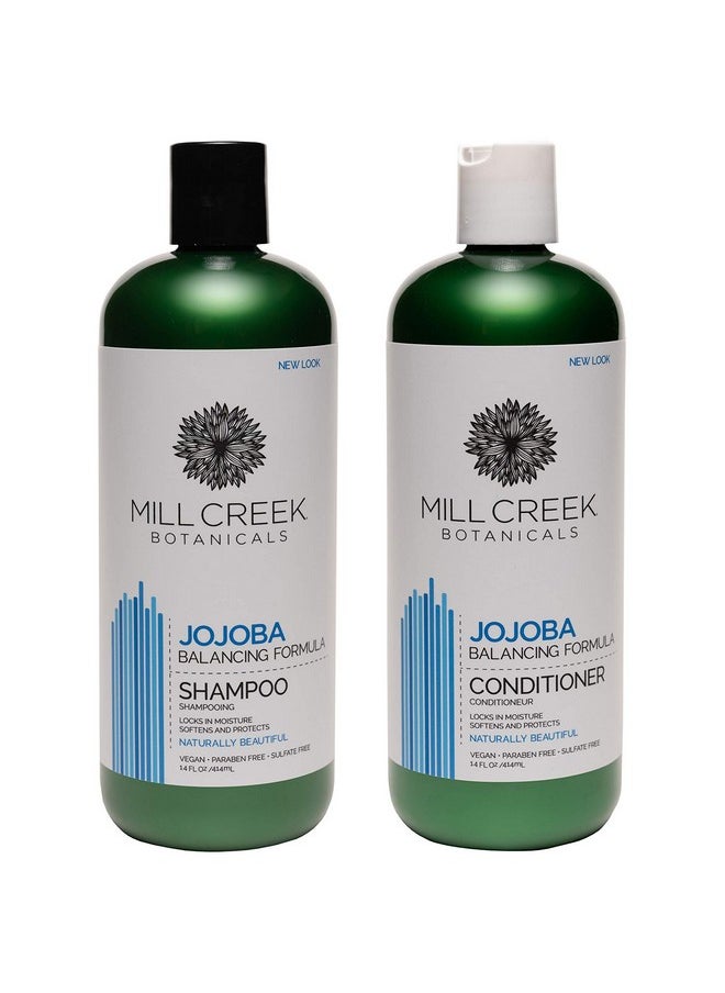 Mill Creek Botanicals Jojoba Shampoo And Conditioner Bundle  - Image 1