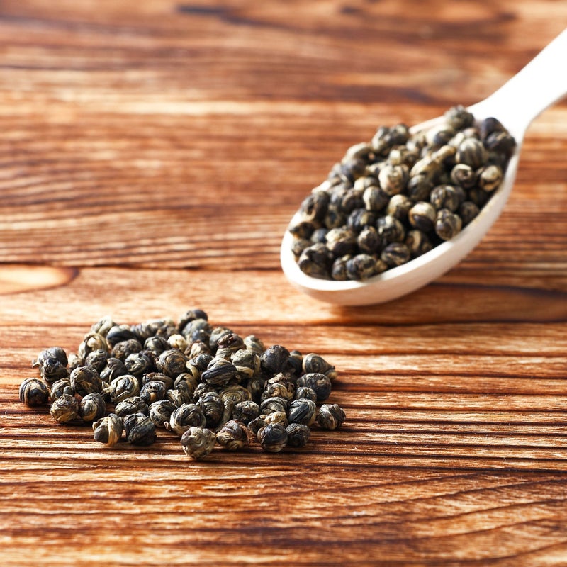 Tealyra  Imperial Jasmine Dragon Pearls  Loose Leaf Green Tea  Jasmine Green Tea with Pleasant Aroma and Tonic Effect  113g 4ounce - Image 5