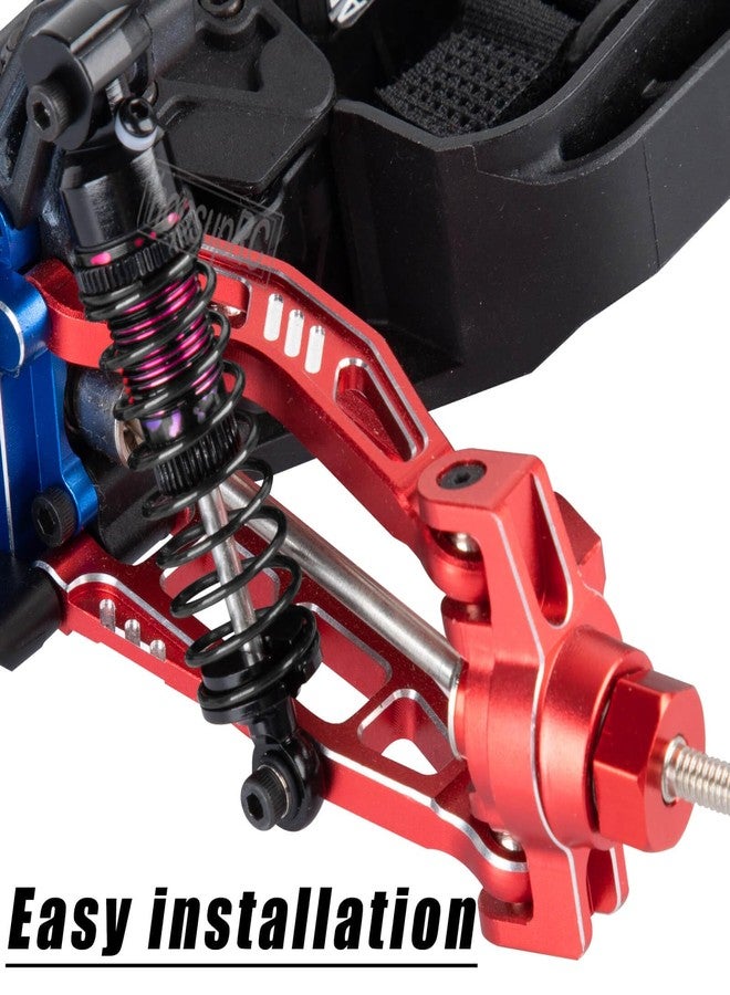hopsupRC Upgrades Part for 1/18 Granite GROM 1/16 MojaveGrom 1/14 Typhon Grom,Big Bore RC Shocks Absorber Damper,Aluminium Front Rear Assembled Full Metal Shocks,4PCS Color - Image 3