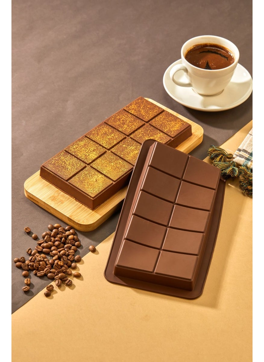 Nandy Home 2 Pieces Silicone Maxi Size Dubai Chocolate Mold - Silicone Mold  - Image 2