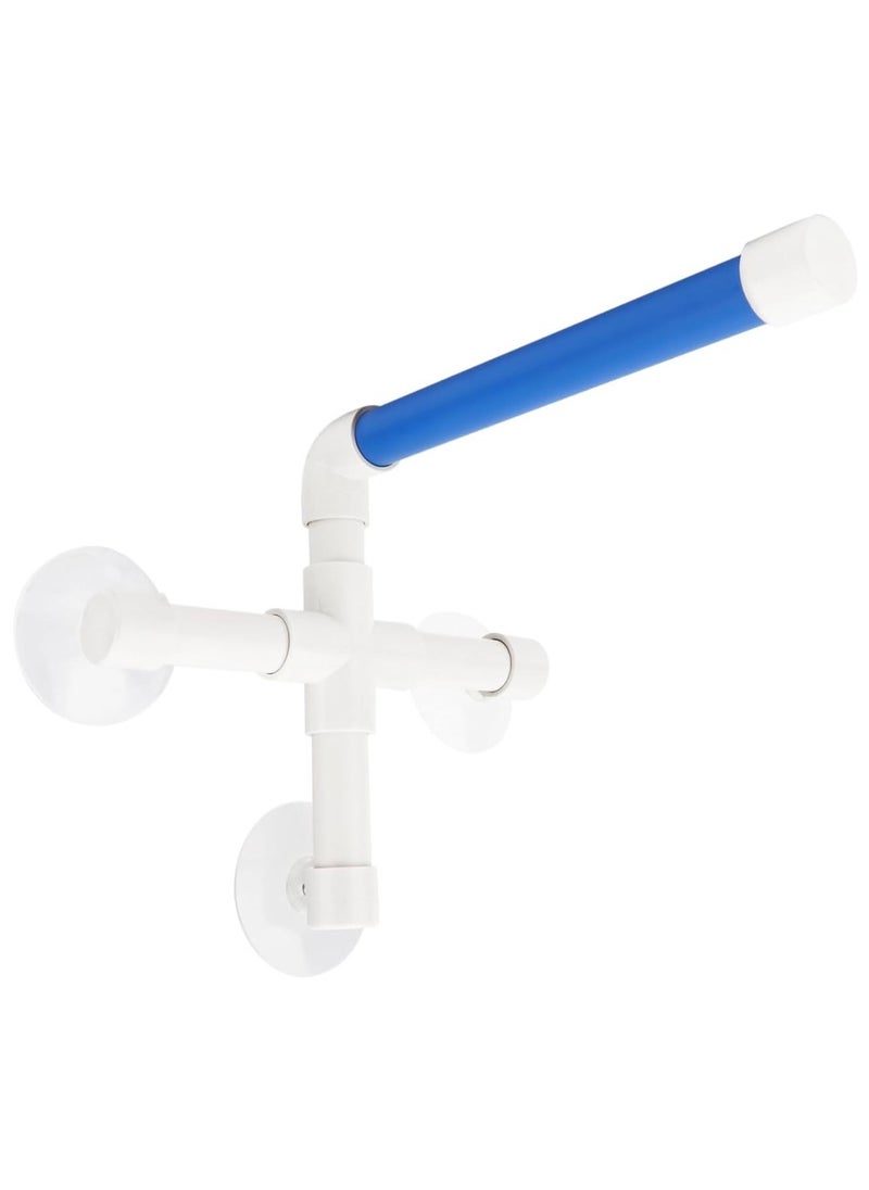 Dougez - Bird Shower Stand,Parrot Stand up Bracket Toys Bird Stand,Portable Suction Cup Parrot Bath Stand For All Bird Species Window Wall Mount,Bath Stands Suppllies Holder - Image 1