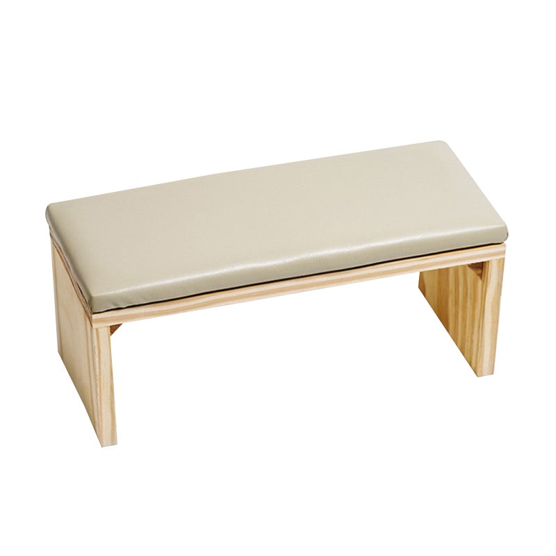 Hand Pillow Cushion for Nail Arm Rest Pillow Holder Wooden Stand Nail Salon Tool - Image 1