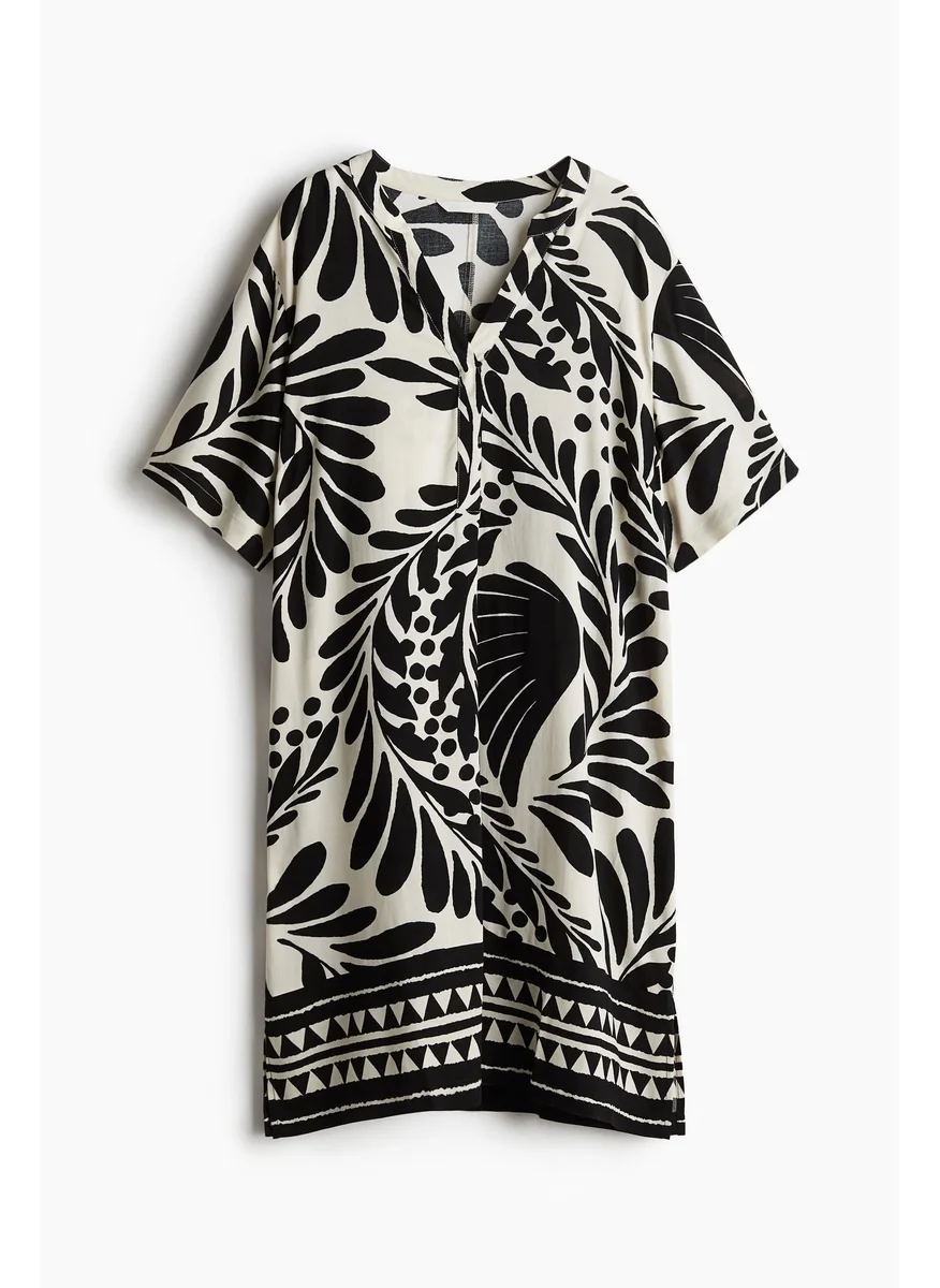 اتش اند ام Viscose Tunic Dress