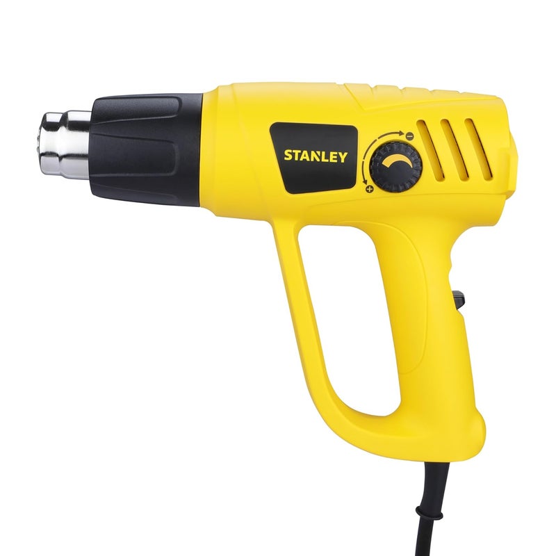 STANLEY STXH2000 2000W Variable Speed Heat Gun Yellow and Black - Image 1