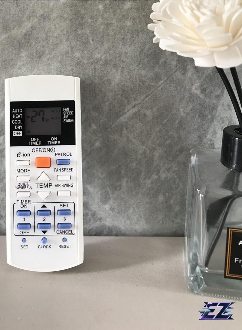 ELTRAZONE Universal Replacement Remote Control for Panasonic Air Conditioner A75c3058 A75c3068 A75c2988 A75c2604 A75c3169 A75c3173 A75c2989 A75c2582 with battery - Image 2