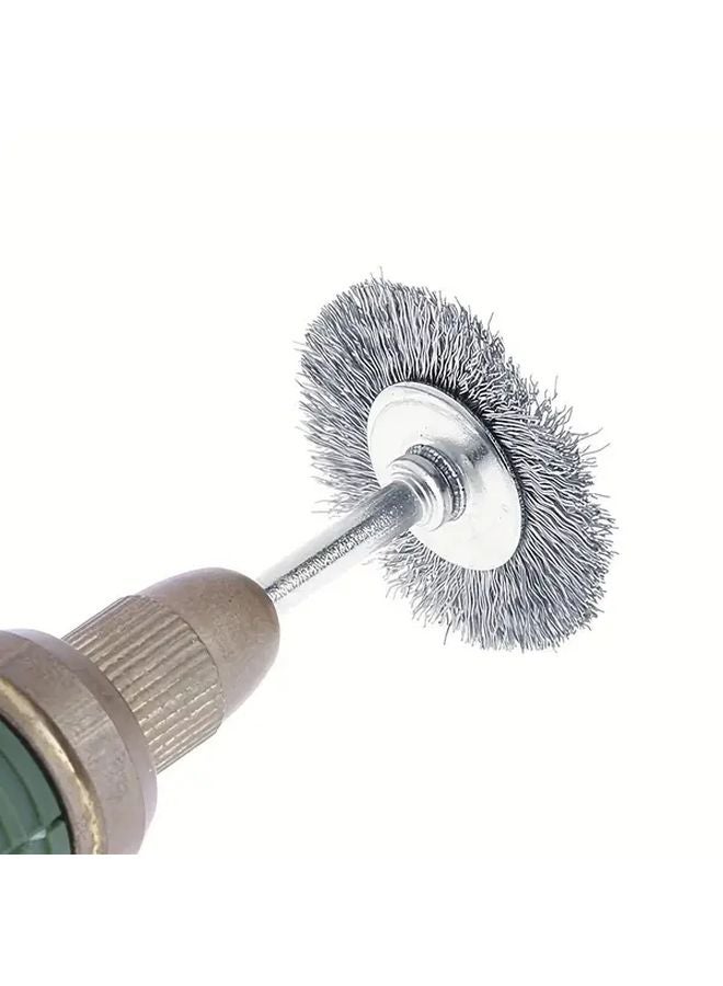 5pcs Pen Wire Brush Set Stainless Steel For Cleaning Deburring Polishing - Image 5
