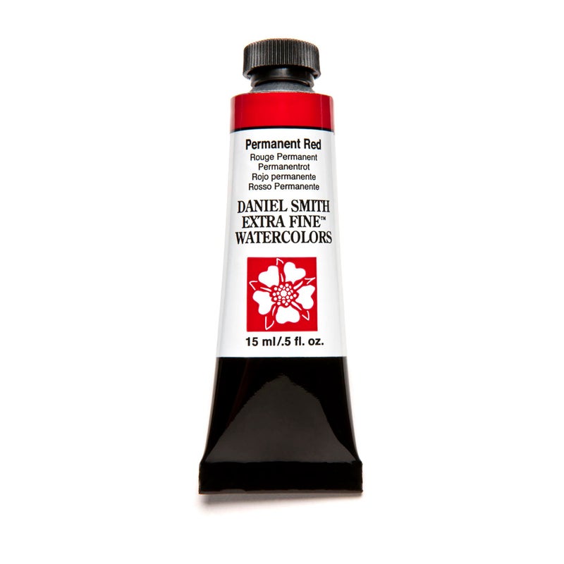 Permanent Red Series 1 15ml Tube Daniel Smith Extra Fine Watercolour