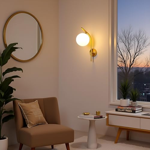 Lyse Decor Wall Lights for Bedroom, Wall Lamps for Living Room, Restaurants/Hall/Gallery Wall Lights (Without Bulb) - Image 5