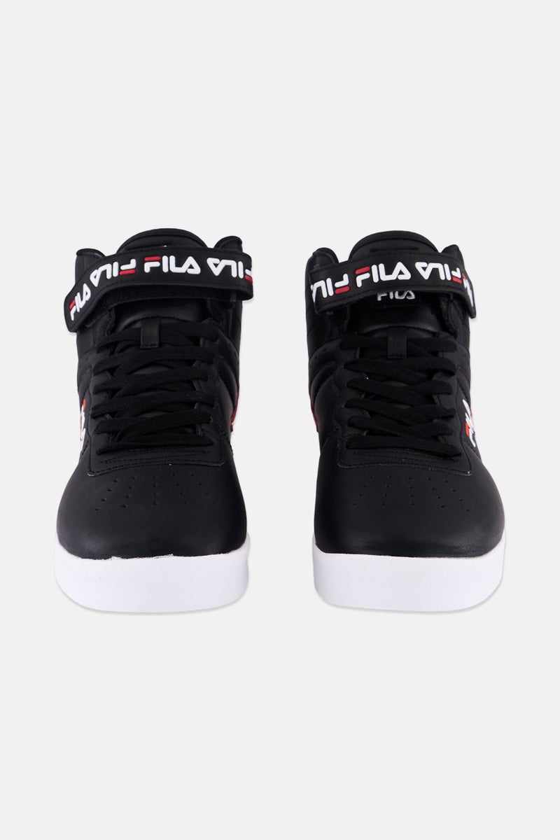 FILA Men Vulc 13 Repeat Logo Velcro Outdoor Shoes, Black Best