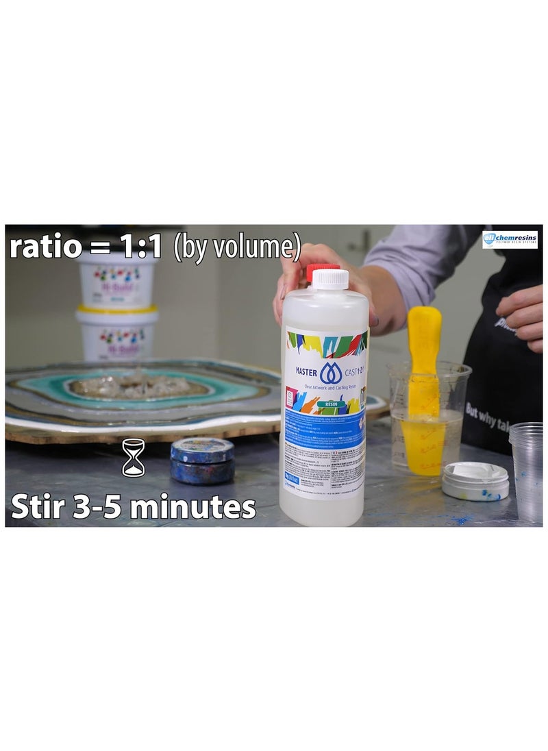 1-2-1 Clear Art Coating Resin 200 G