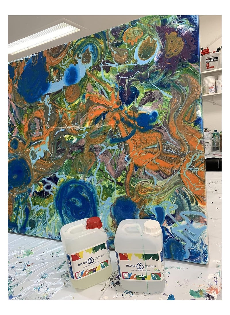 1-2-1 Clear Art Coating Resin 200 G