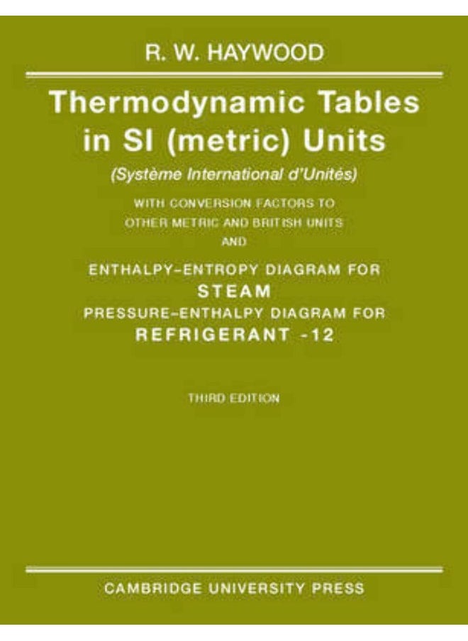 Thermodynamic Tables in SI (Metric) Units  - Image 3