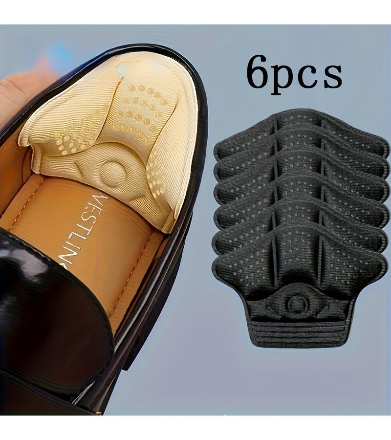 10pcs Black Heel Pads for Loose Shoes Unisex Non Slip Wear Resistant Foot Pads Comfort Fit Friction Reduction - Image 2