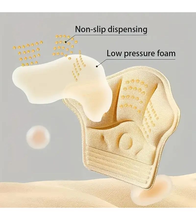 10pcs Black Heel Pads for Loose Shoes Unisex Non Slip Wear Resistant Foot Pads Comfort Fit Friction Reduction - Image 5