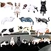 Exasinine 10Pcs Mini Cat Car Interior Accessories Decorations Cute Cat Car Dashboard Decor Funny Rear View Mirror Gift - Image 2