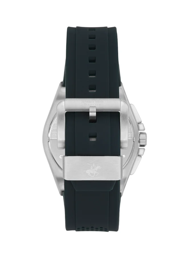 بيفرلي هيلز بولو كلوب Beverly Hills Polo Club BP3541X.399 Men Multi Function Display Watch & Silicone Strap Green