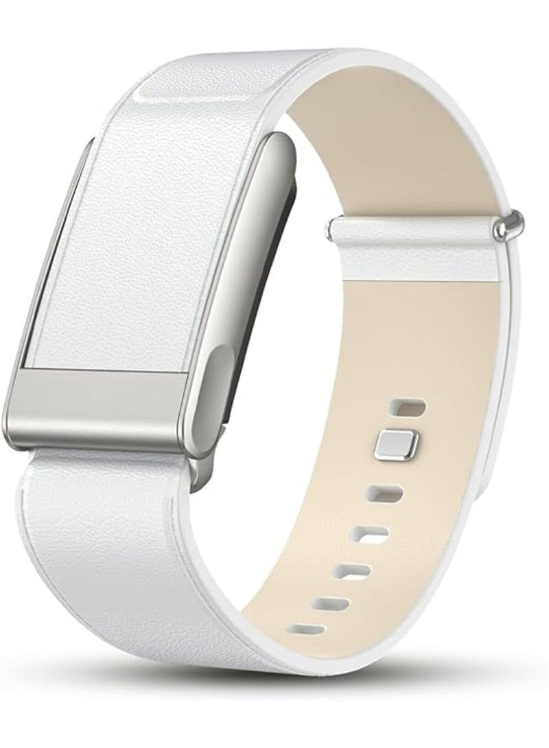 TEMPO Leather Band Compatible with WHOOP 5.0 Life /MG – ECG Compatible | Breathable, Durable & Secure Fit Strap and Adjustable Wristband Replacement Strap with U Shaped Connector Easy to Use and Perfect for Every Occasion | NOT for Gen 4 - Image 1