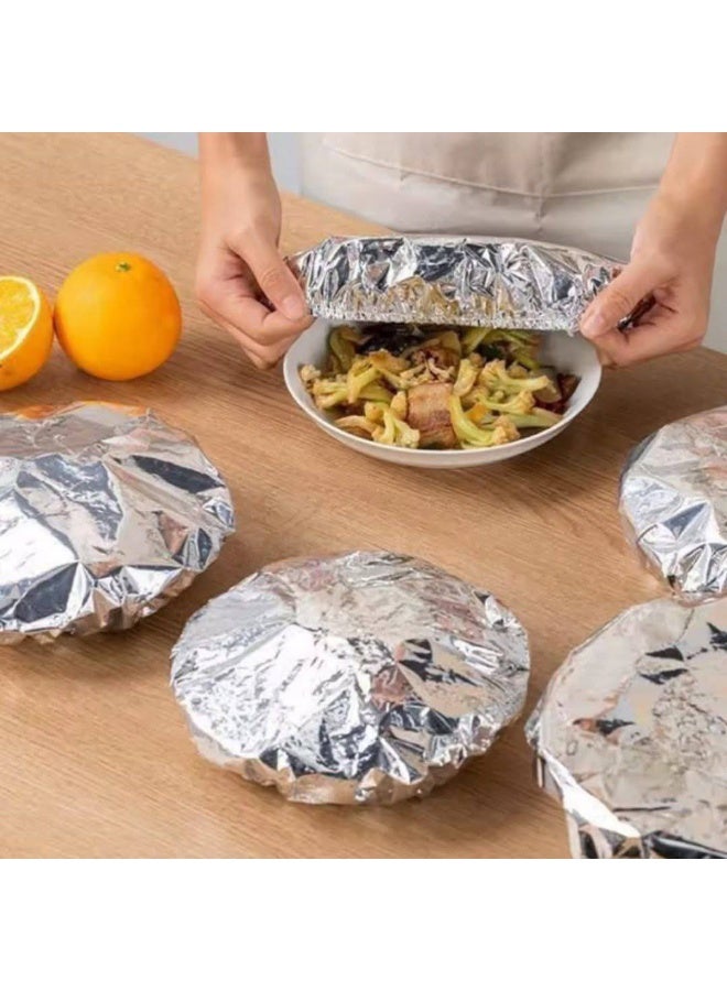 10 pieces of foil food storage and covering bags - Image 3